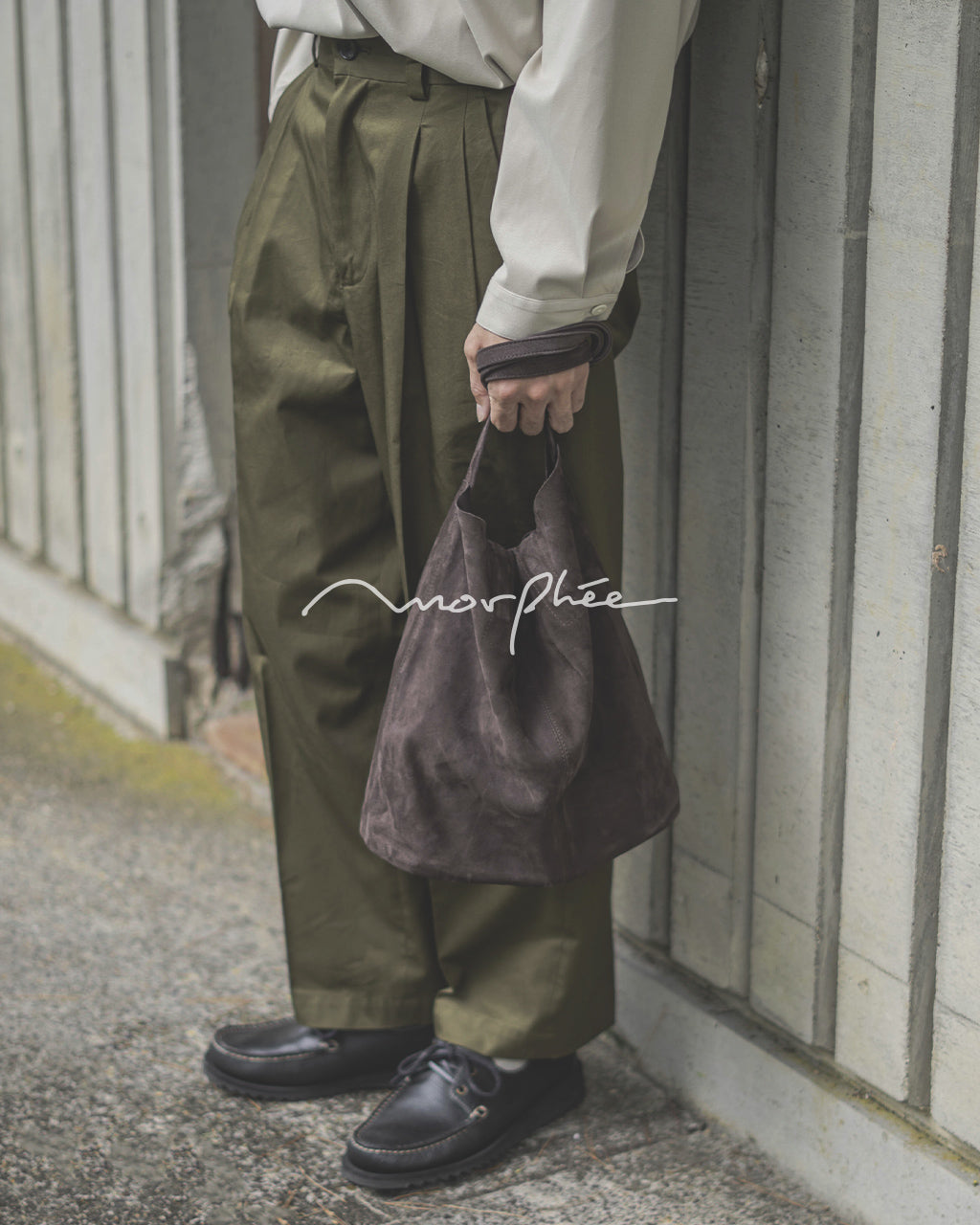 Morphee モルフェ 3WAY ミディアム トート バッグ スエード ダークチョコ 3WAY MEDIUM TOTE SUEDE DARK CHOCO MS-SDCH-103 ML-SDCH-103 【送料無料】【クーポン対象外】正規取扱店