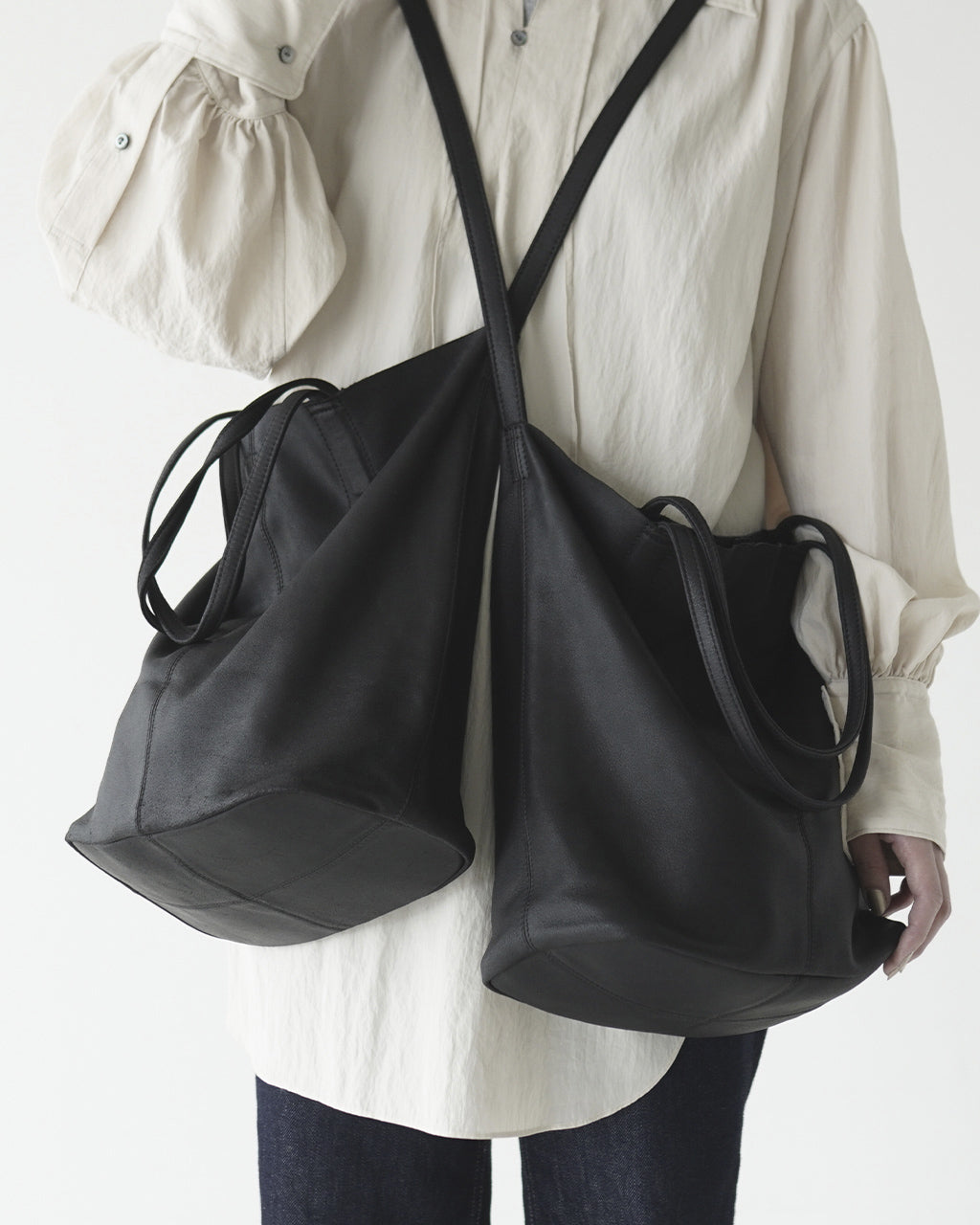 Morphee｜3WAY MEDIUM TOTE（M size）SILVER Morphee モルフェ 3WAY MEDIUM TOTE（M size）SILVER ML-SIL-1