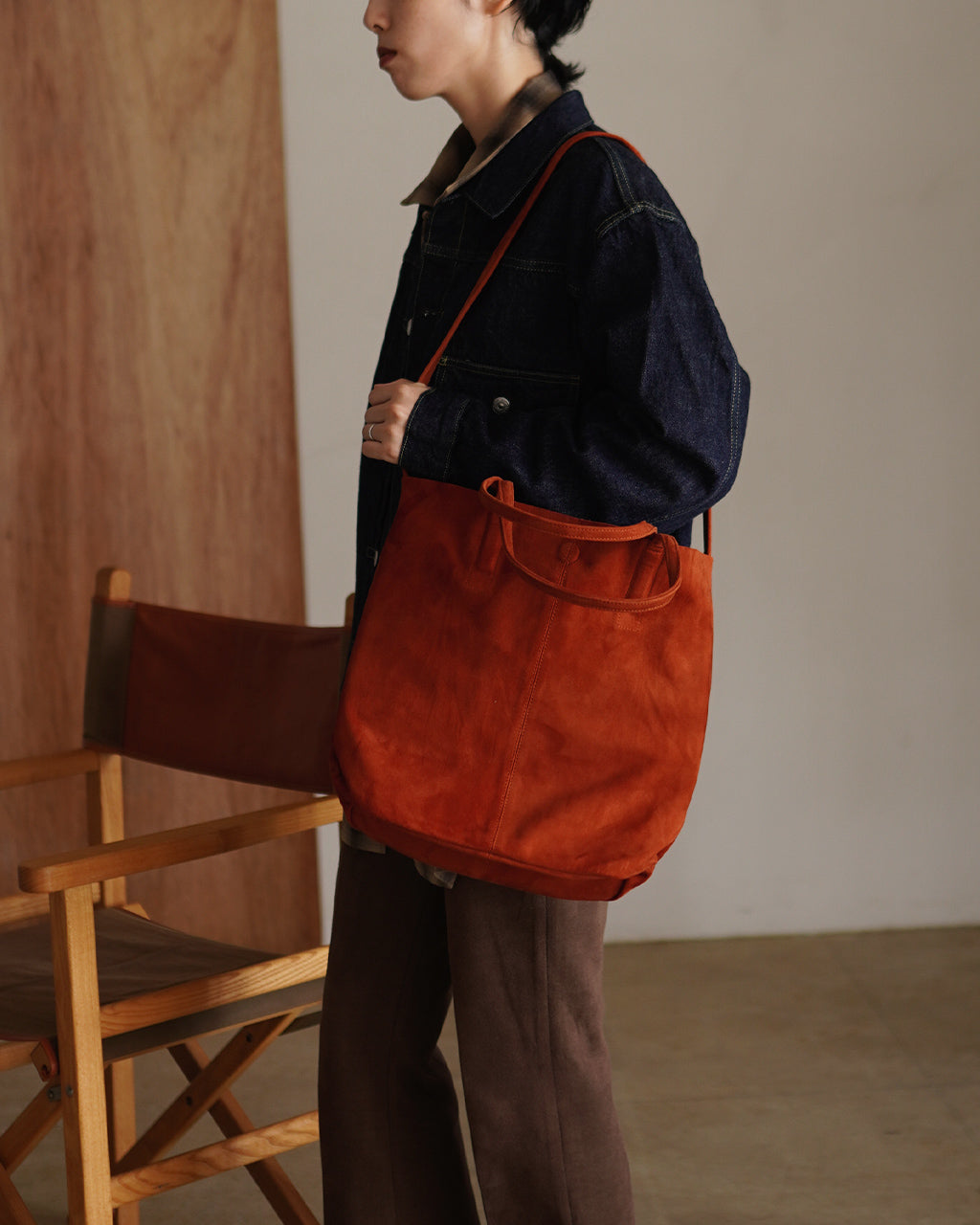 3WAY MIDIUM TOTE（SUEDE）