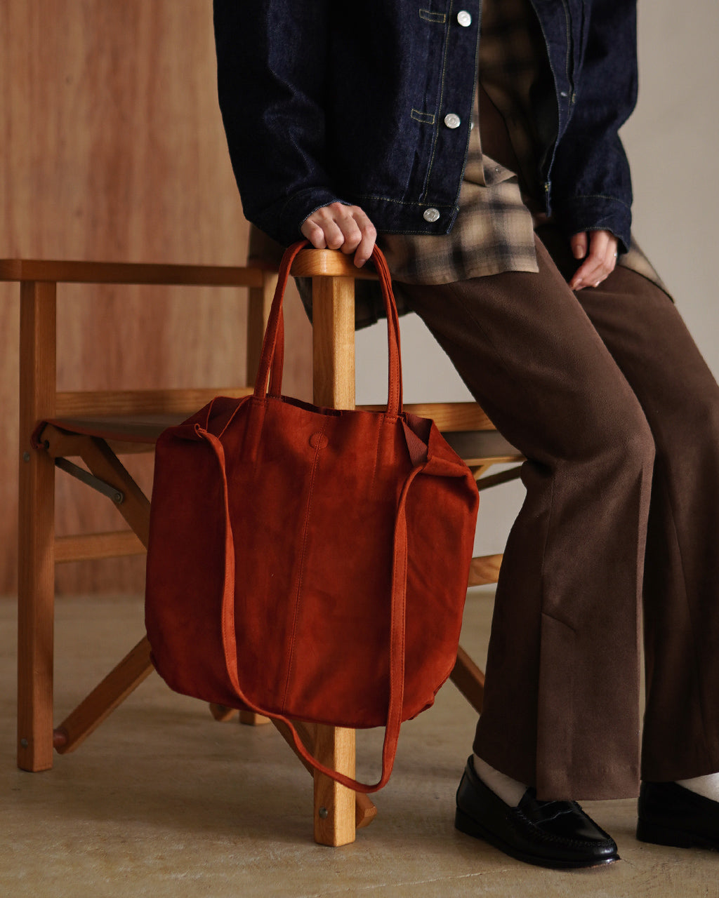 3WAY MIDIUM TOTE（SUEDE）