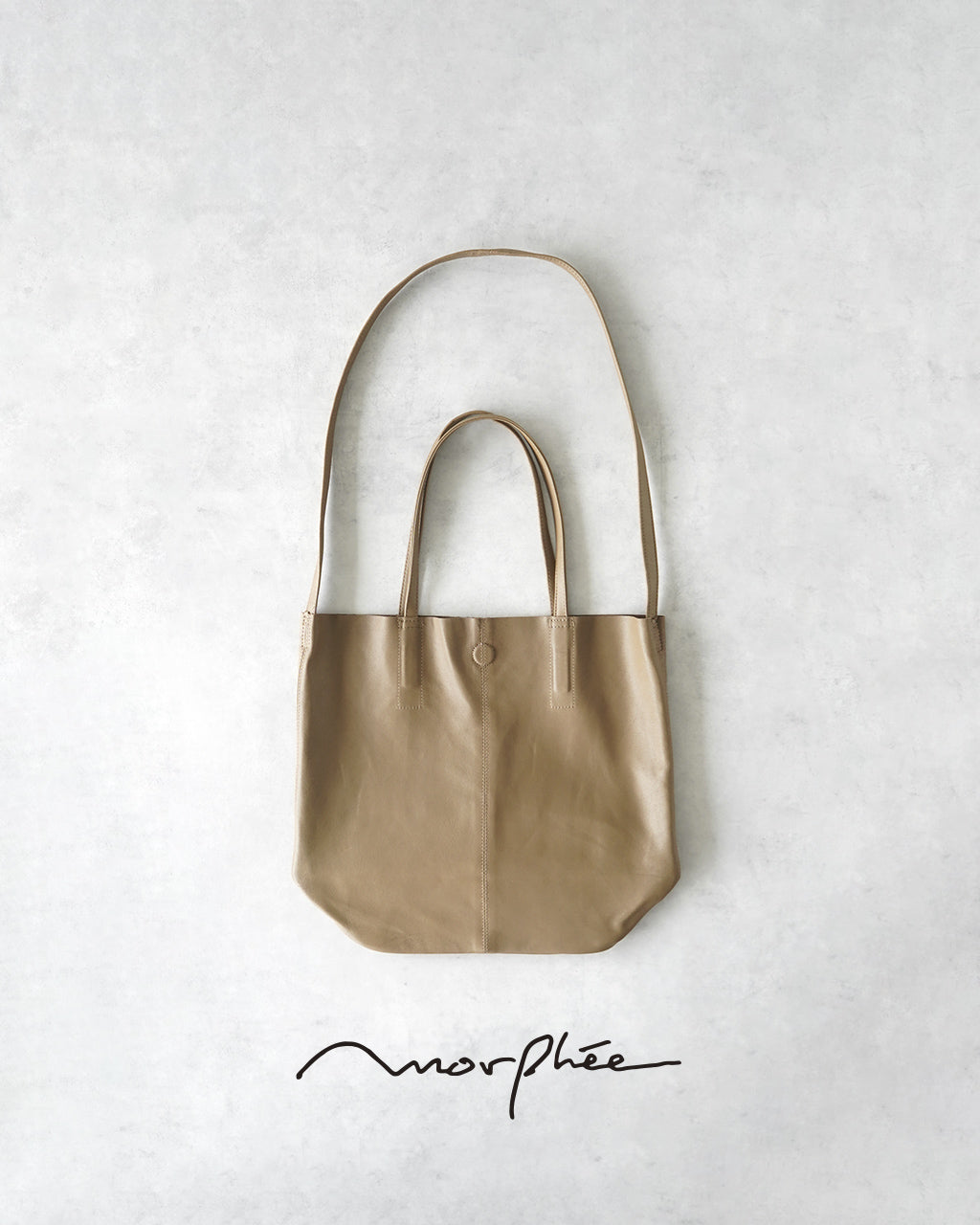 Morphee モルフェ 3WAY MEDIUM TOTE（M size）CAMEL ミディアム トートバッグ ショルダーバッグ キャメル MS-CML-1 ML -CML-1 【クーポン対象外】【送料無料】正規取扱店