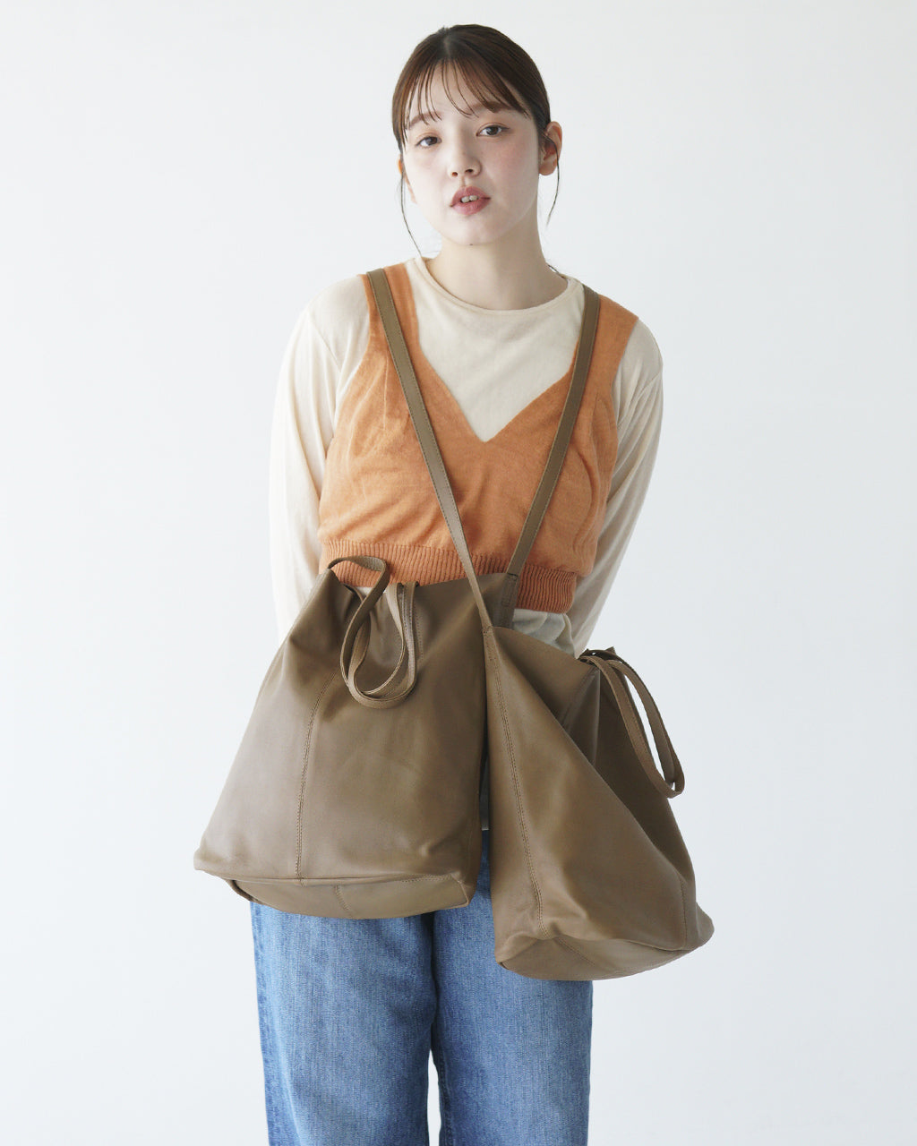 Morphee モルフェ 3WAY MEDIUM TOTE（M size）CAMEL ミディアム トートバッグ ショルダーバッグ キャメル MS-CML-1 ML -CML-1 【クーポン対象外】【送料無料】正規取扱店