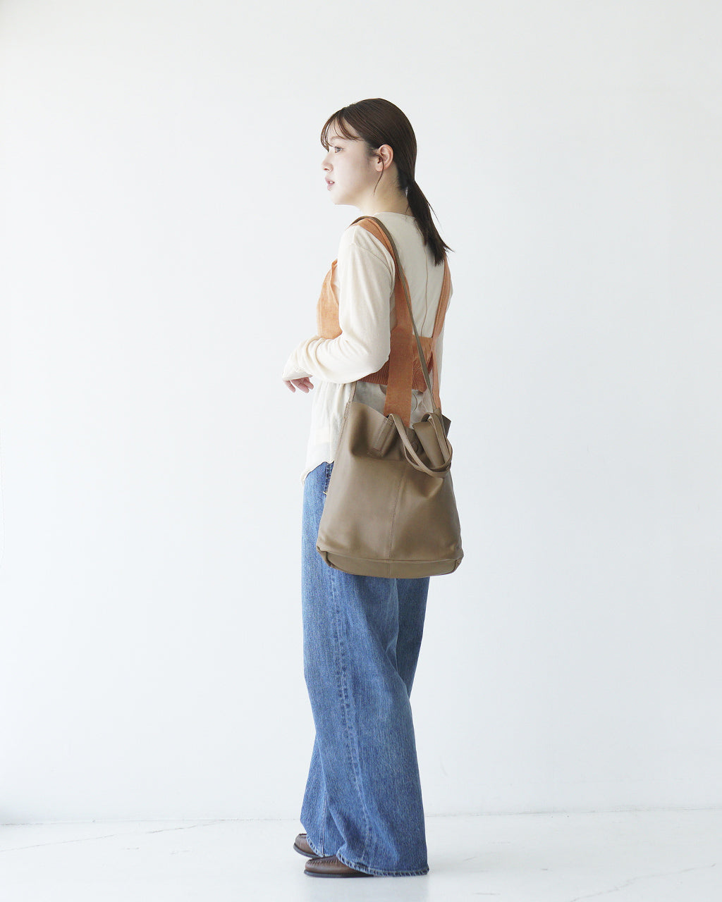 Morphee モルフェ 3WAY MEDIUM TOTE（M size）CAMEL ミディアム トートバッグ ショルダーバッグ キャメル MS-CML-1 ML -CML-1 【クーポン対象外】【送料無料】正規取扱店