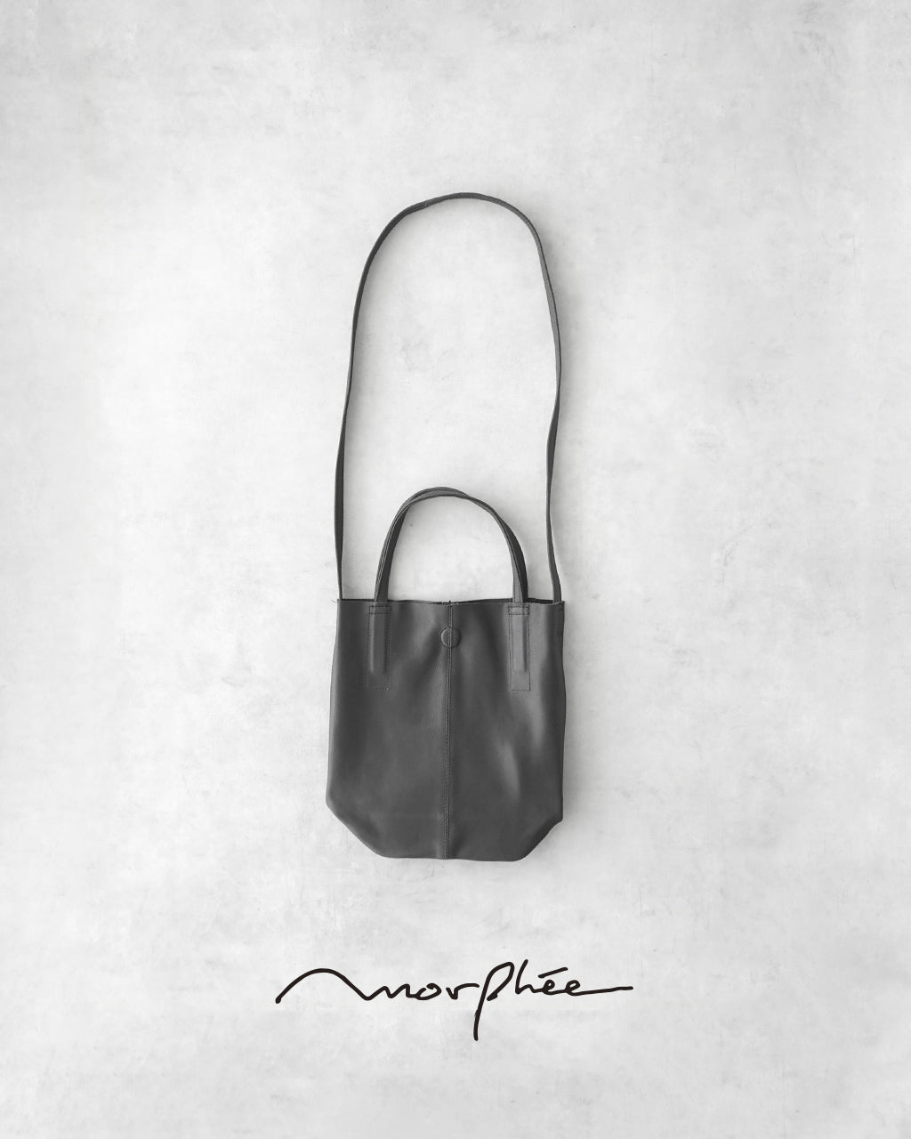 Morphee モルフェ 2WAY SMALL TOTE（S size）CHARCOAL スモール トートバッグ ショルダーバッグ チャコール SS-CHA-1 【クーポン対象外】【送料無料】正規取扱店