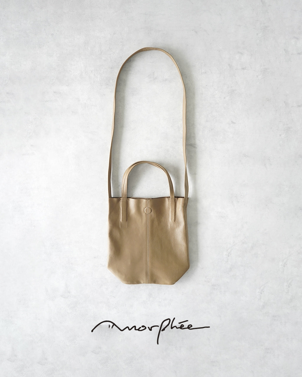 Morphee モルフェ 2WAY SMALL TOTE（S size）CAMEL スモール トートバッグ ショルダーバッグ キャメル SS -CML-1 【クーポン対象外】【送料無料】正規取扱店