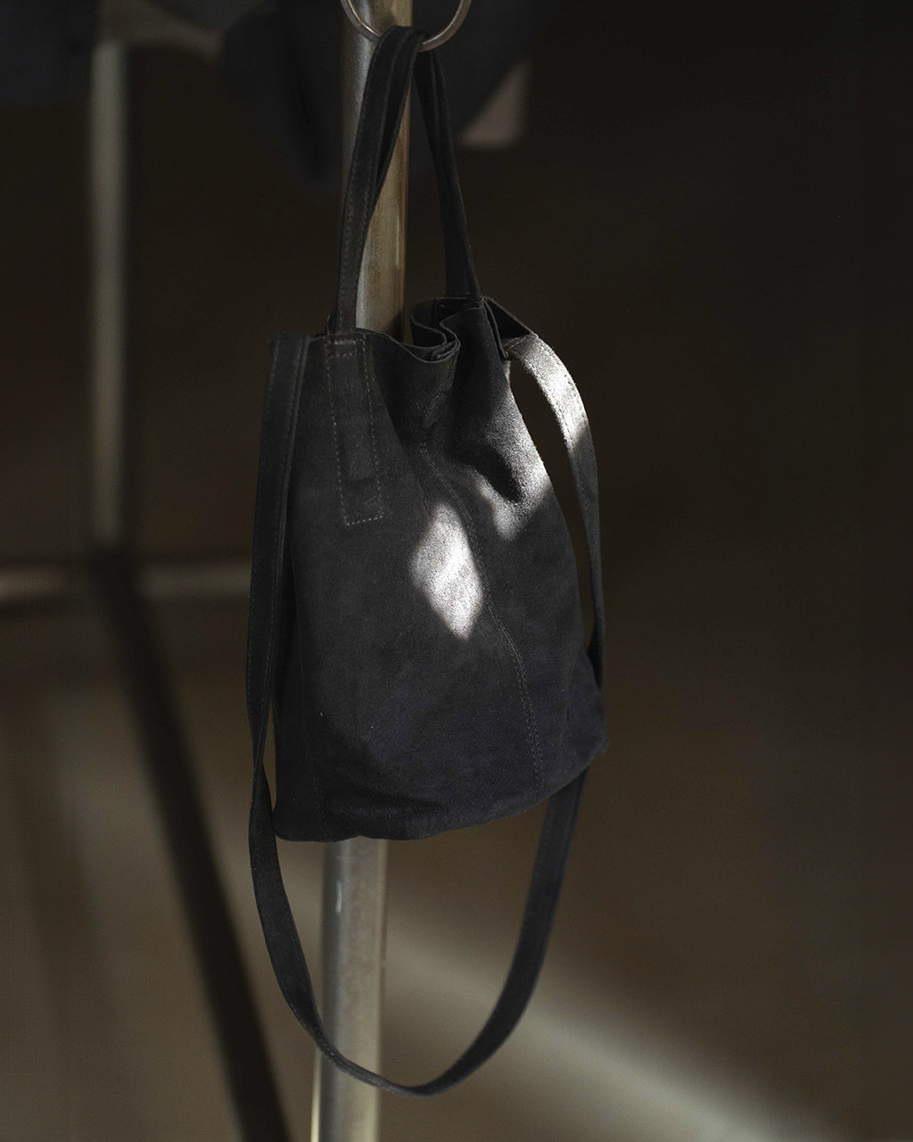 Morphee モルフェ 2WAY スモール トートバッグ ショルダーバッグ オイルスエードブラック 2WAY SMALL TOTE （SS size）OIL SUEDE BLACK SS-OBLK-1 【クーポン対象外】【送料無料】正規取扱店