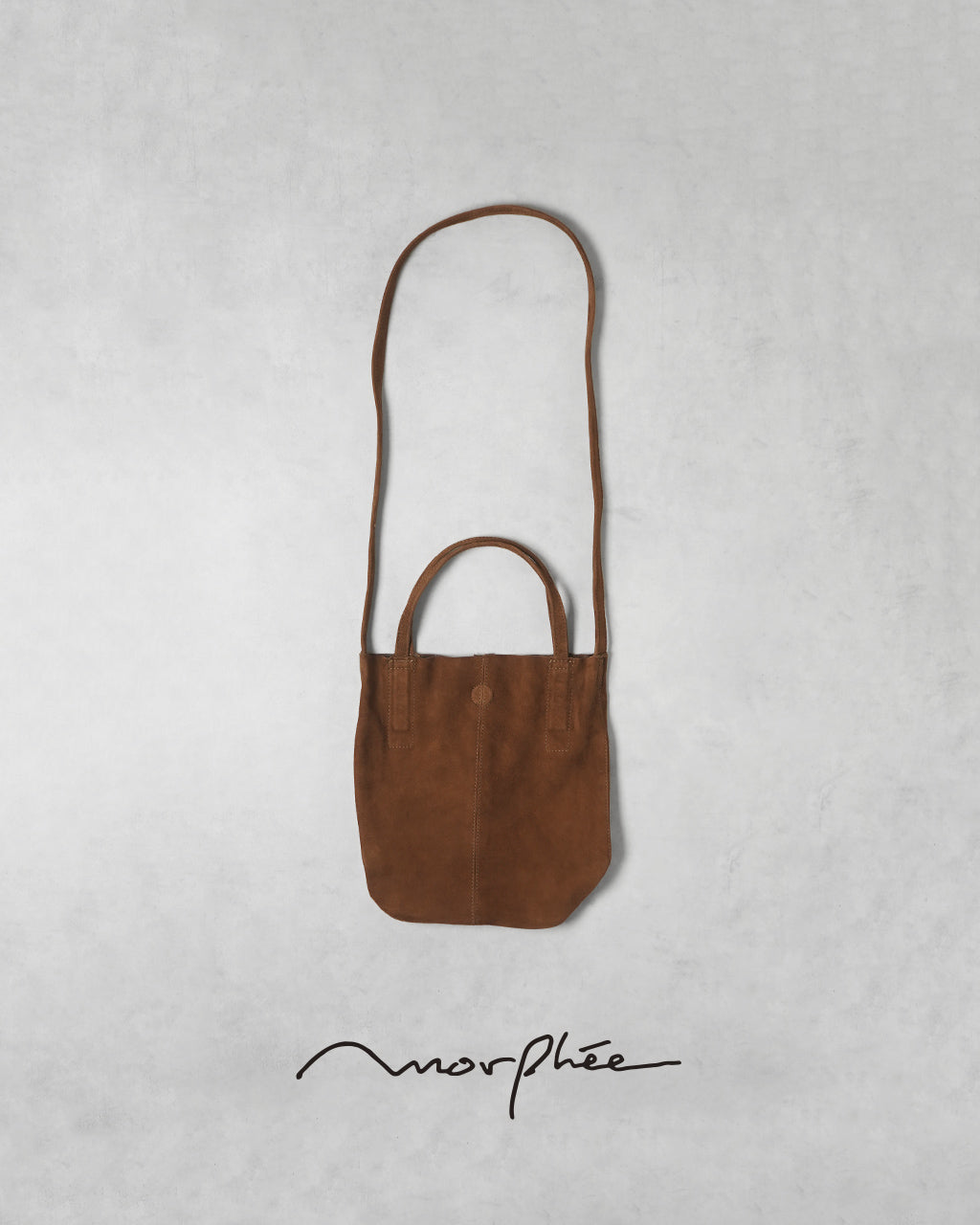 Morphee モルフェ 2WAY スモール トートバッグ ショルダーバッグ オイルスエードブラウン 2WAY SMALL TOTE SS OIL SUEDE BROWN【クーポン対象外】【送料無料】正規取扱店