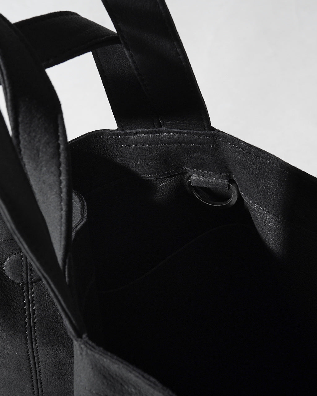 Morphee モルフェ DOUBLE TOTE (XXL Size) BLACK ダブル トート