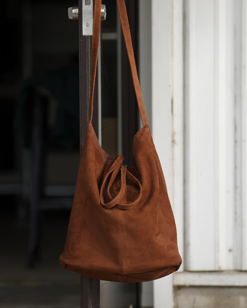 3WAY MEDIUM TOTE（M size）OIL SUEDE BROWN MS-OBR-1 ML-OBR-1
