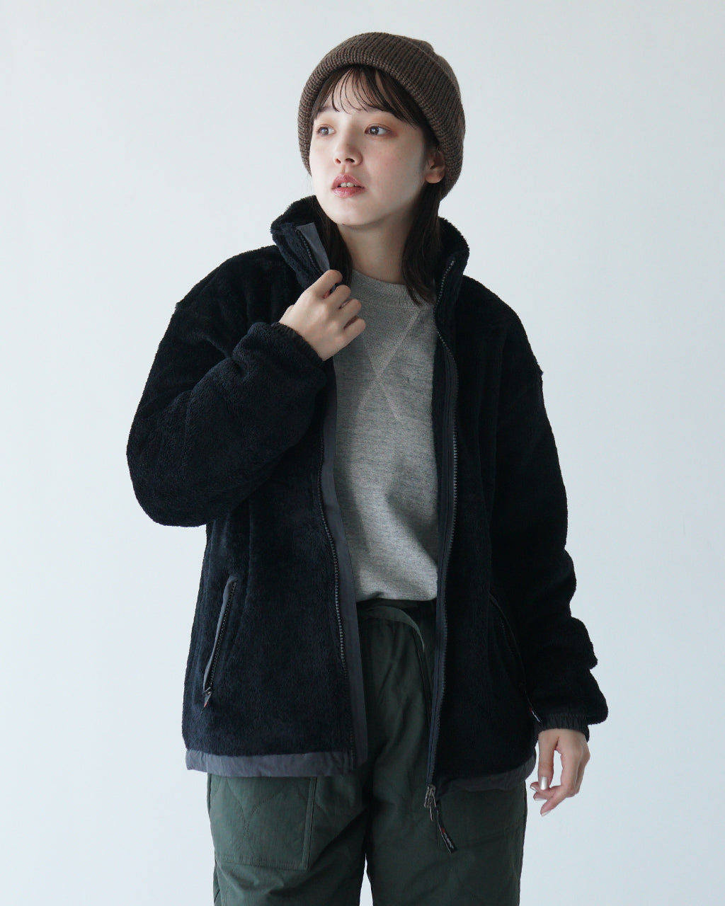 【SALE！20%OFF】AXESQUIN-modified- アクシーズクイン モディファイド ジャケット ポーラテック ハイロフト ブルゾン POLARTEC HIGH LOFT BLOUSON 321082【送料無料】