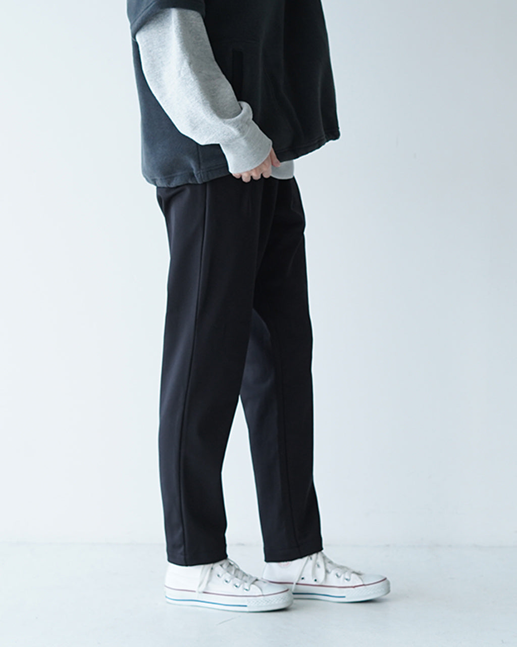 【SALE！20%OFF】AXESQUIN-modified- アクシーズクイン モディファイド テックパンツ ウォーム W'S TECH PANTS WARM テーパードパンツ 322033【送料無料】