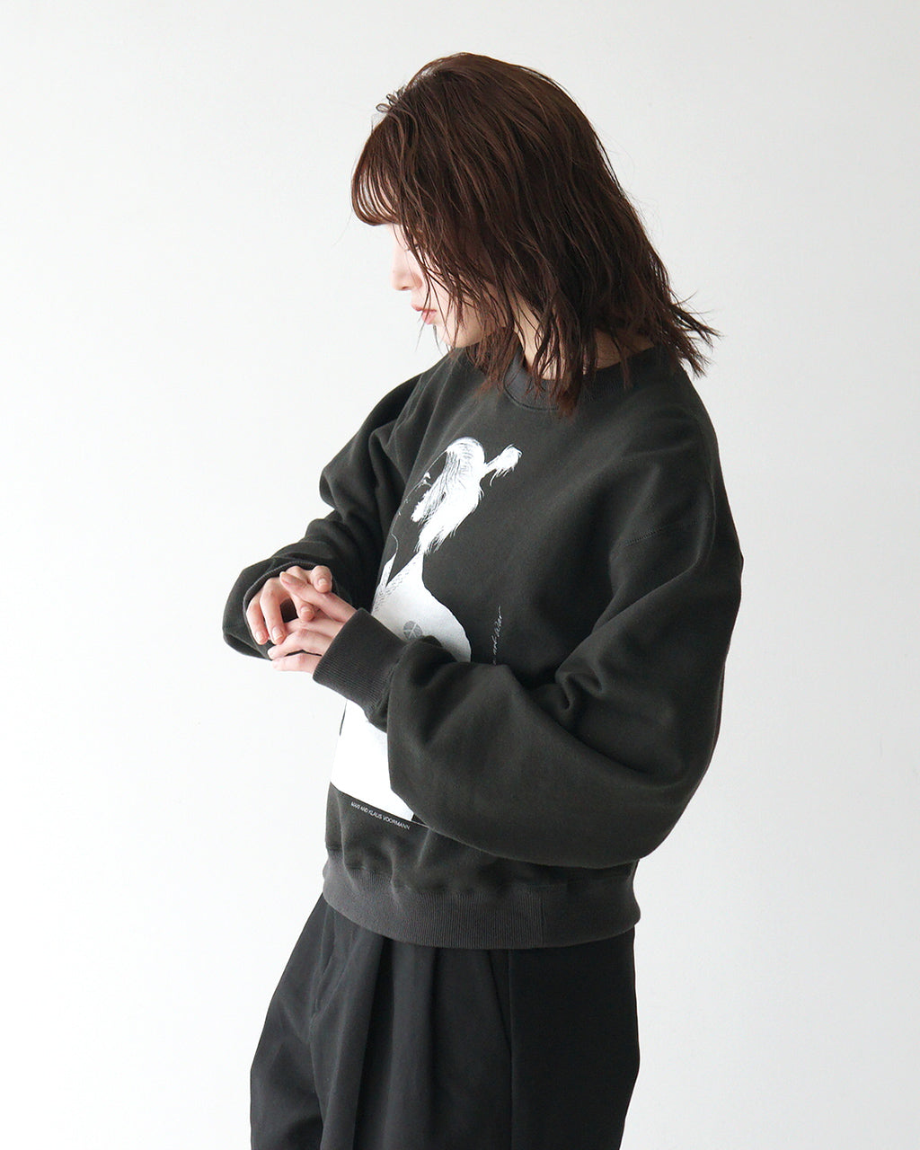 museum neu ミュージアムニュー スウェット プルオーバー カットソー MAKE PEACE NOT WAR SWEAT PULLOVER V251301【送料無料】