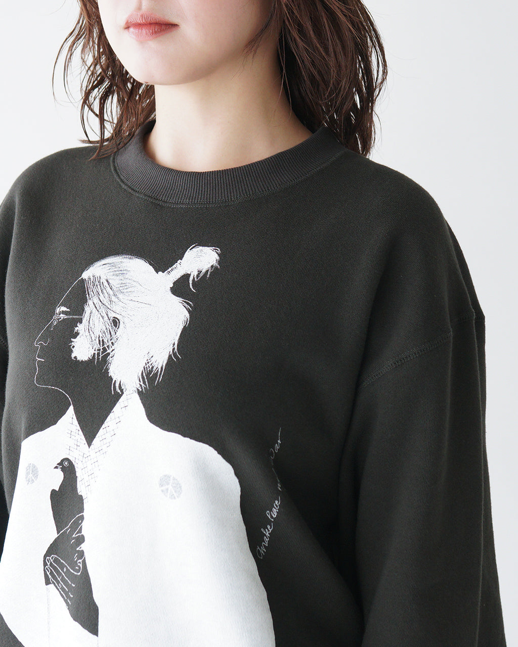 museum neu ミュージアムニュー スウェット プルオーバー カットソー MAKE PEACE NOT WAR SWEAT PULLOVER V251301【送料無料】