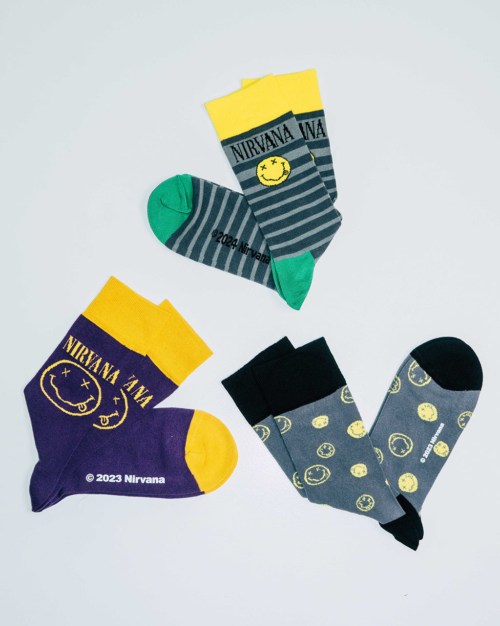 MUSIC ミュージック ニルヴァーナソックス NIRVANA SOCKS NIRVANA SOCKS 靴下 NIRVSCK03MPU 06MC 11MB