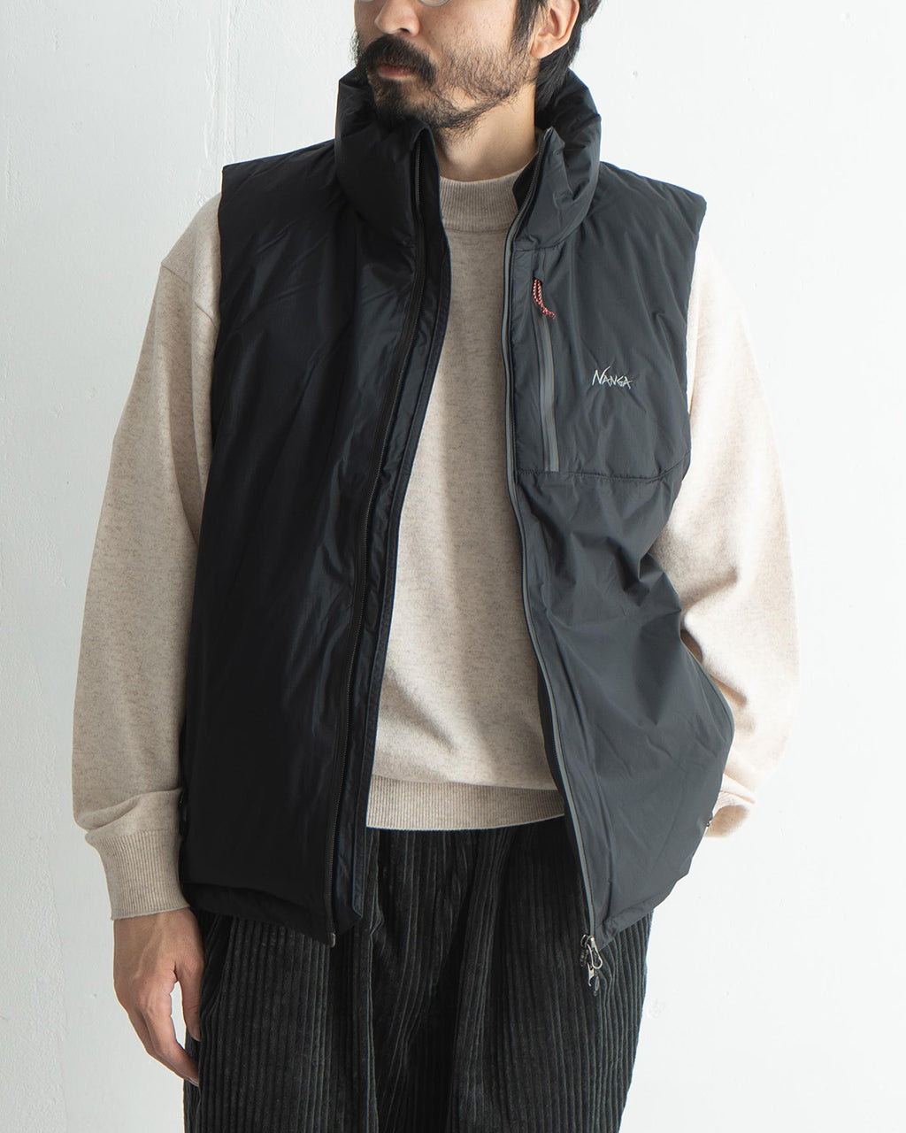 【SALE！30%OFF】NANGA ナンガ オーロラ テックス スタンド カラー ダウン ベスト AURORA TEX STAND COLLAR DOWN VEST ND2441-1N010-A【送料無料】