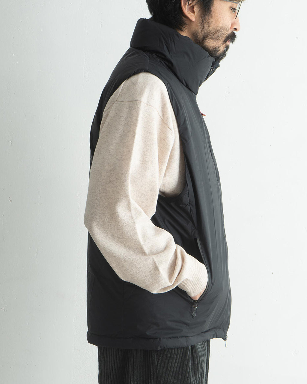 NANGA ナンガ オーロラ テックス スタンド カラー ダウン ベスト AURORA TEX STAND COLLAR DOWN VEST ND2441-1N010-A【送料無料】