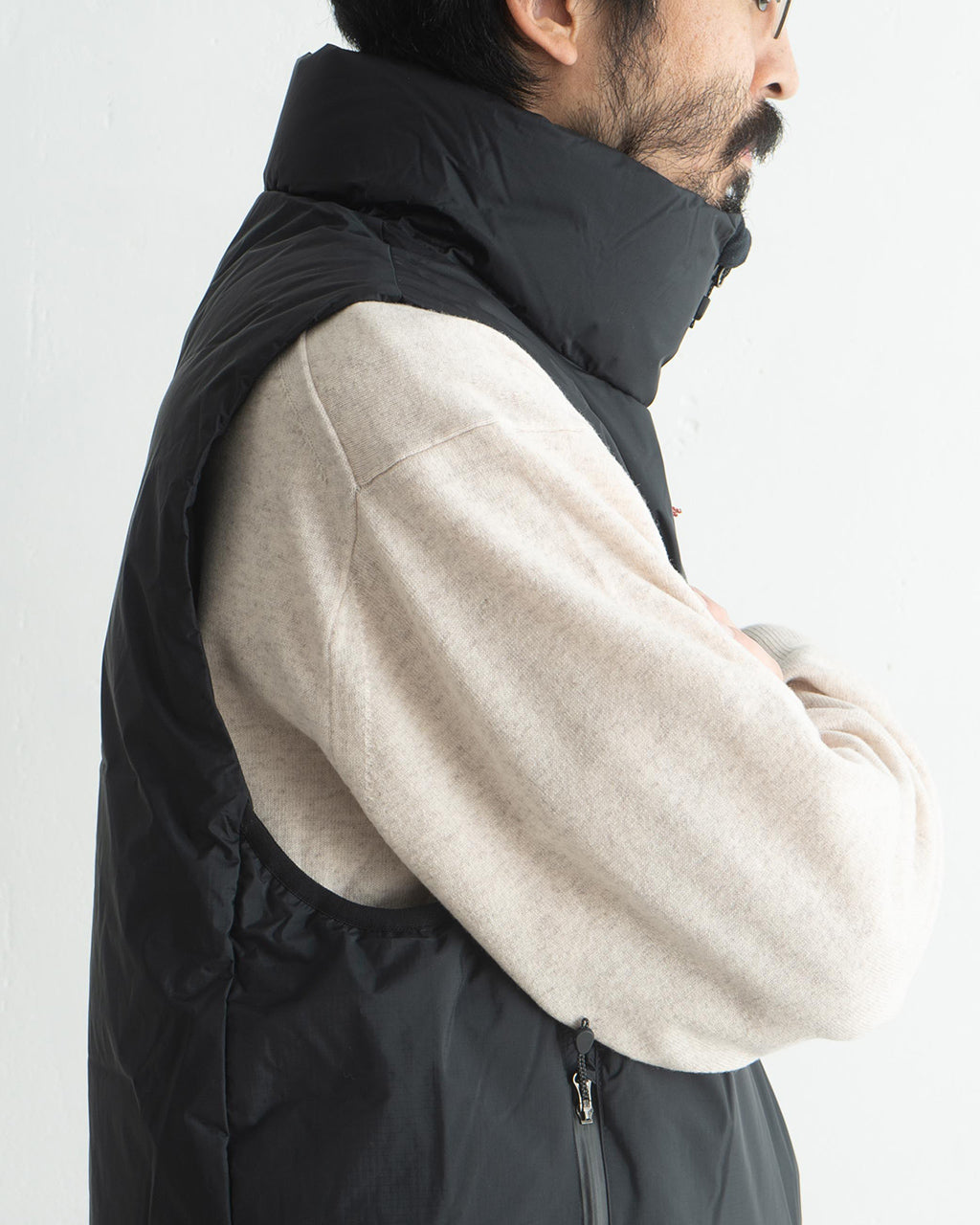 NANGA ナンガ オーロラ テックス スタンド カラー ダウン ベスト AURORA TEX STAND COLLAR DOWN VEST ND2441-1N010-A【送料無料】