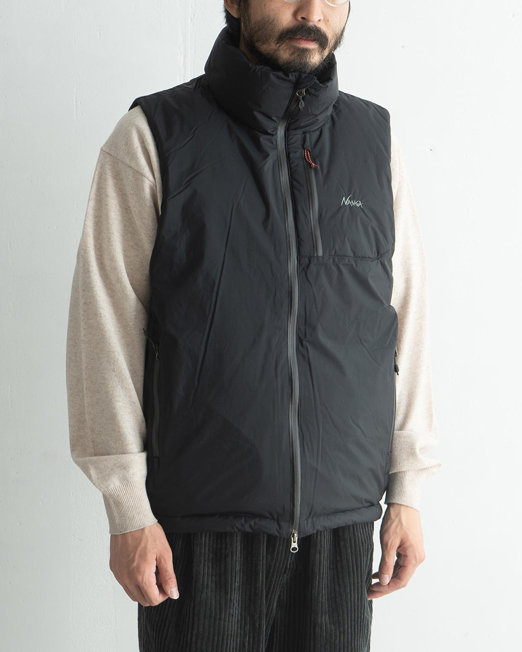 【SALE！30%OFF】NANGA ナンガ オーロラ テックス スタンド カラー ダウン ベスト AURORA TEX STAND COLLAR DOWN VEST ND2441-1N010-A【送料無料】