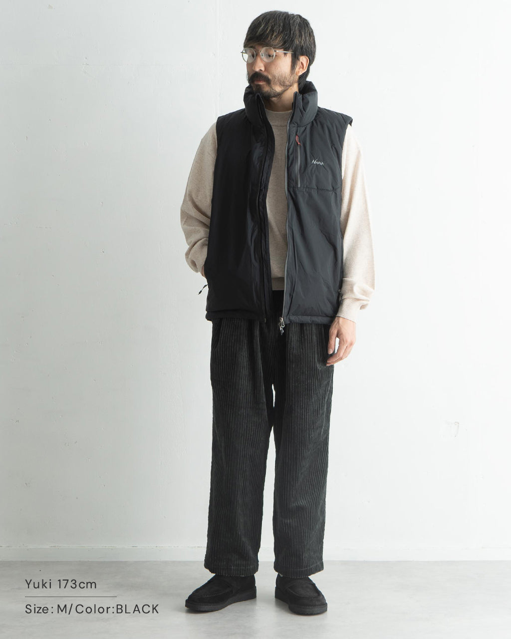 NANGA ナンガ オーロラ テックス スタンド カラー ダウン ベスト AURORA TEX STAND COLLAR DOWN VEST ND2441-1N010-A【送料無料】