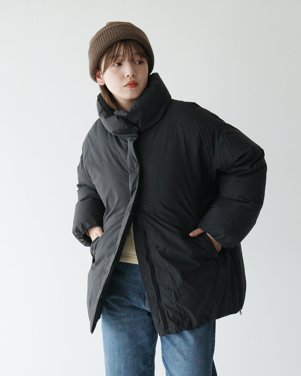 【SALE！20%OFF】NANGA ナンガ ダウンジャケット スタンドカラー STAND COLLAR DOWN JACKET W ND2442-1A602-B【送料無料】