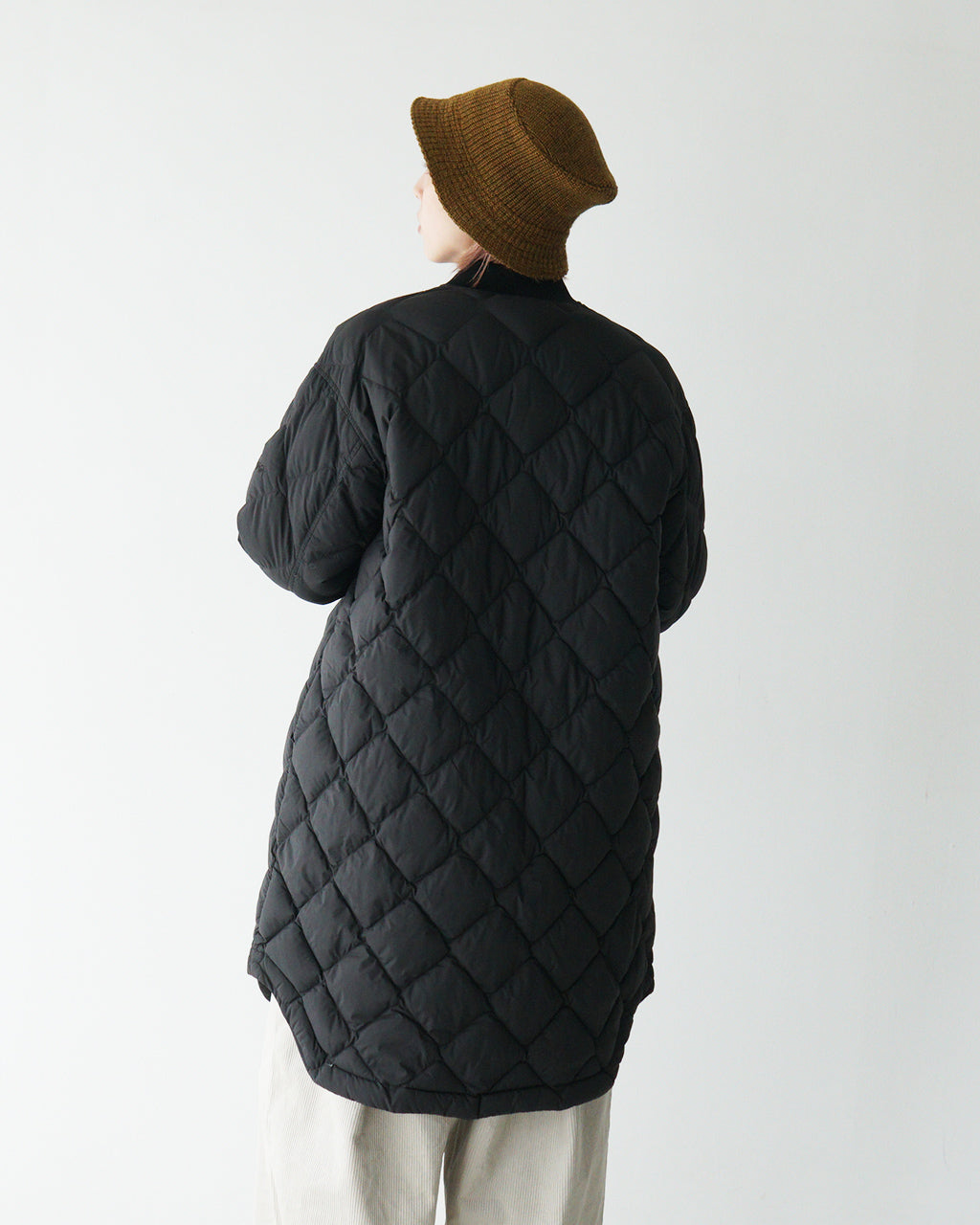 【SALE！20%OFF】NANGA ナンガ リブ カラー キルテッド ダウン コート W/RIB COLLAR QUILTED DOWN COAT W ND2442-1C603-B【送料無料】