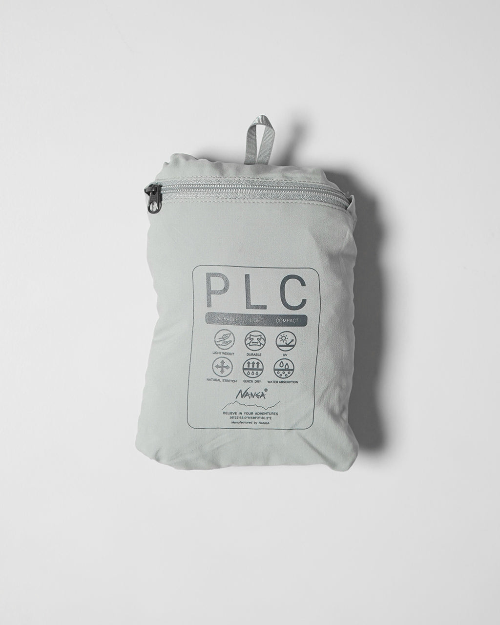 NANGA｜PLC EXCURSION TEE｜ユニセックス 軽量 パッカブル 吸水