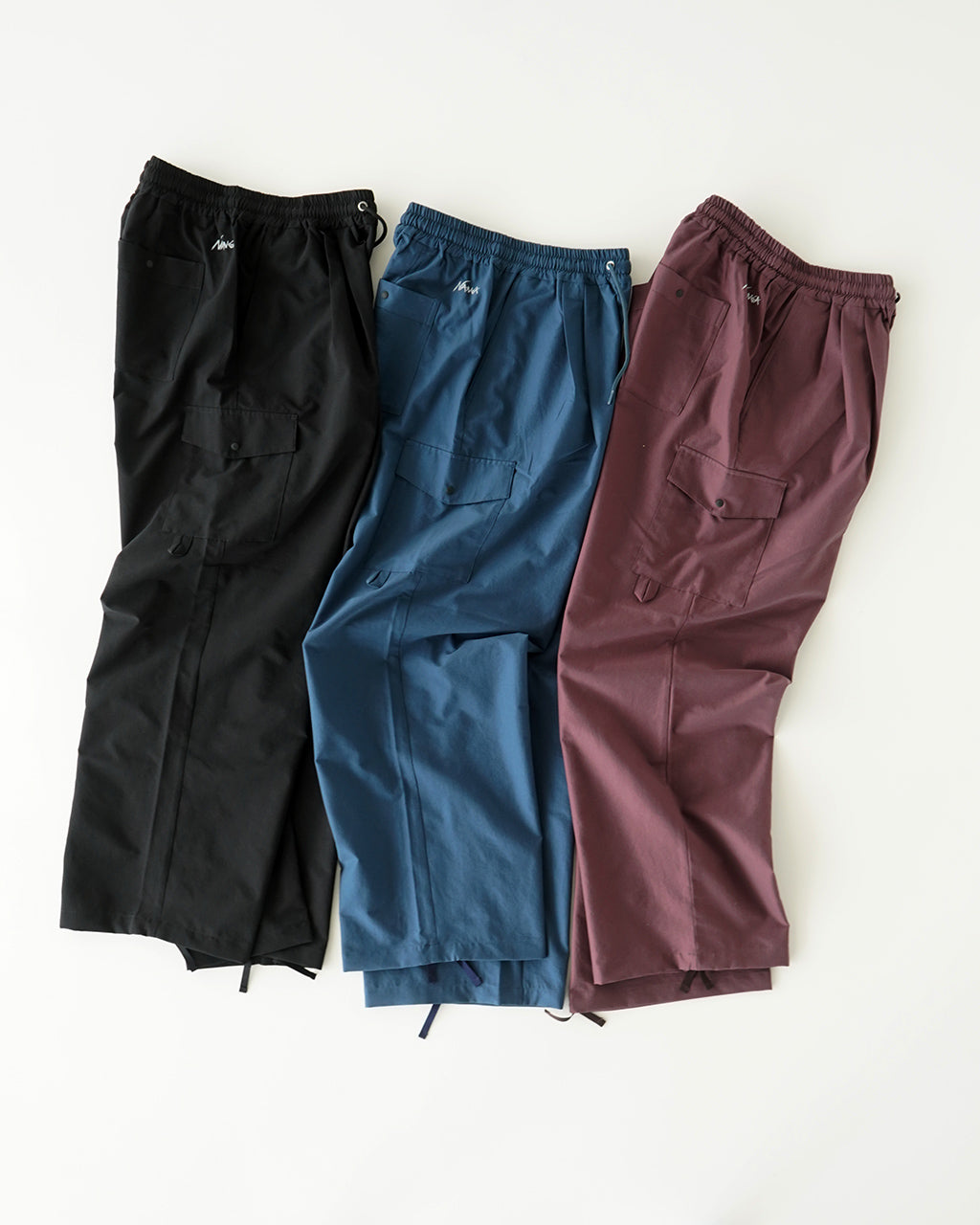 NANGA ナンガ イージーパンツ DotAir COMFY PANTS W コンフィーパンツ ワイドパンツ フルレングス N2501-1D303B【クーポン対象外】【送料無料】