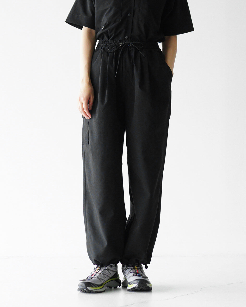 NANGA ナンガ イージーパンツ DotAir COMFY PANTS W コンフィーパンツ ワイドパンツ フルレングス N2501-1D303B【クーポン対象外】【送料無料】