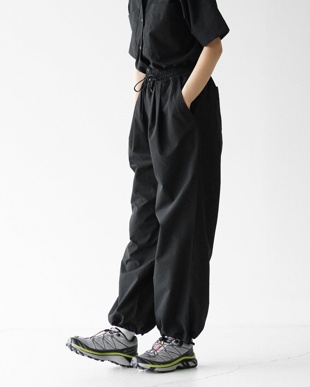 NANGA ナンガ イージーパンツ DotAir COMFY PANTS W コンフィーパンツ ワイドパンツ フルレングス N2501-1D303B【クーポン対象外】【送料無料】