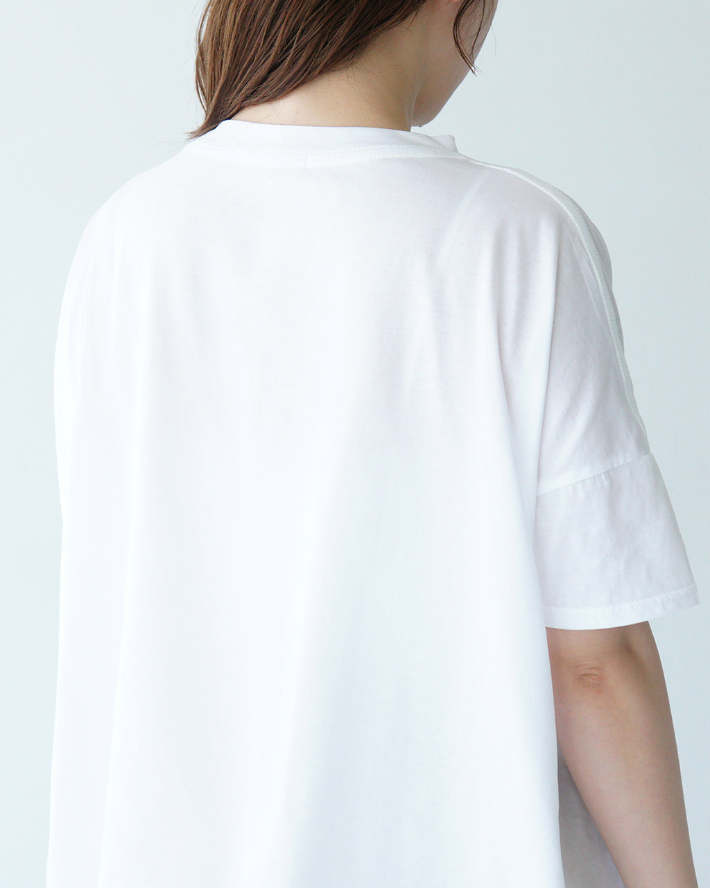 NARU ナル 110/2サイロプレミアム エアリーシャツ 半袖 Tシャツ カットソー ワイドT 接触冷感 UVカット ドロップショルダー 629201【クーポン対象外】