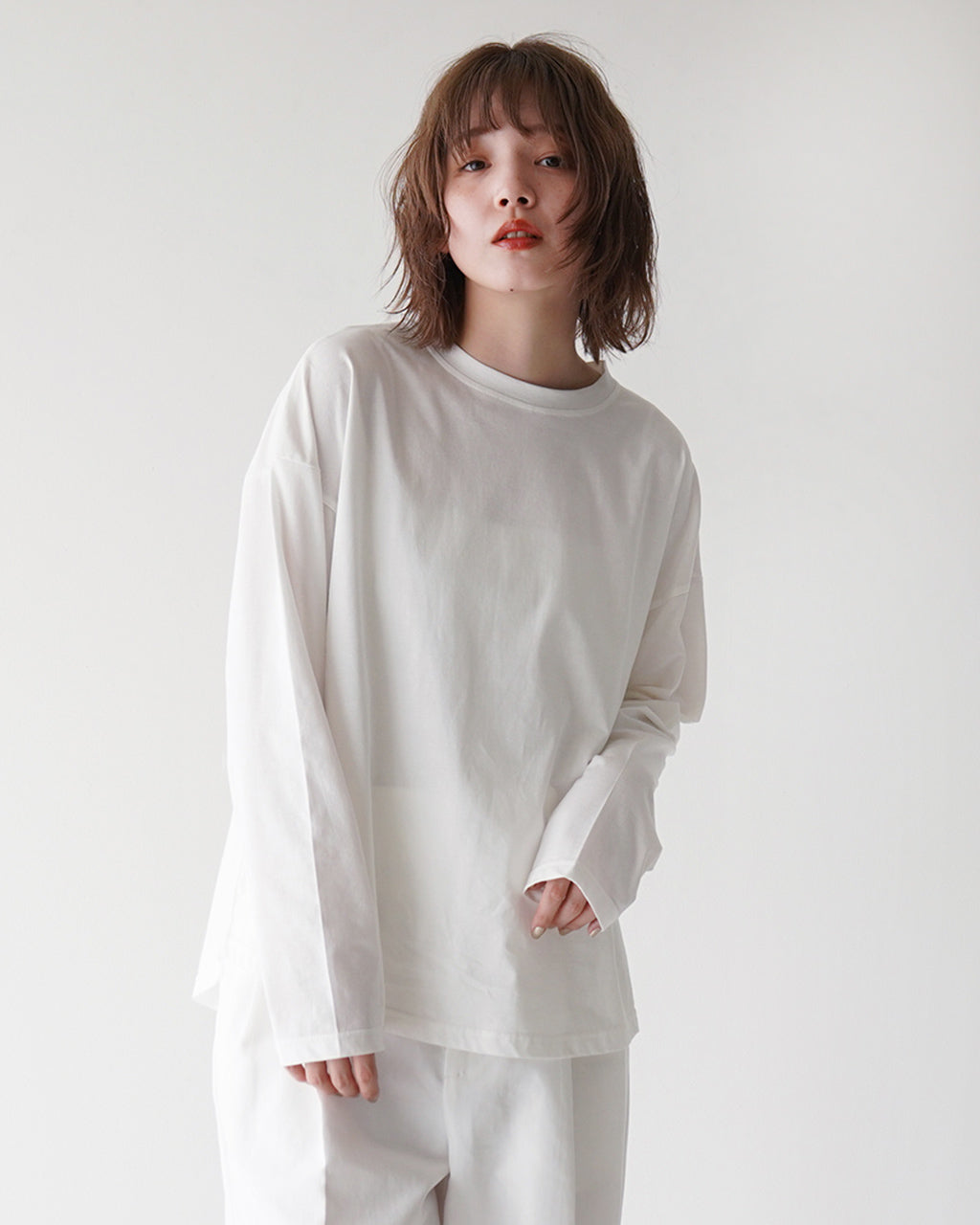 【SALE！50%OFF】NARU ナル 72/2サイロ ラウンドヘムPO プルオーバー カットソー 656210