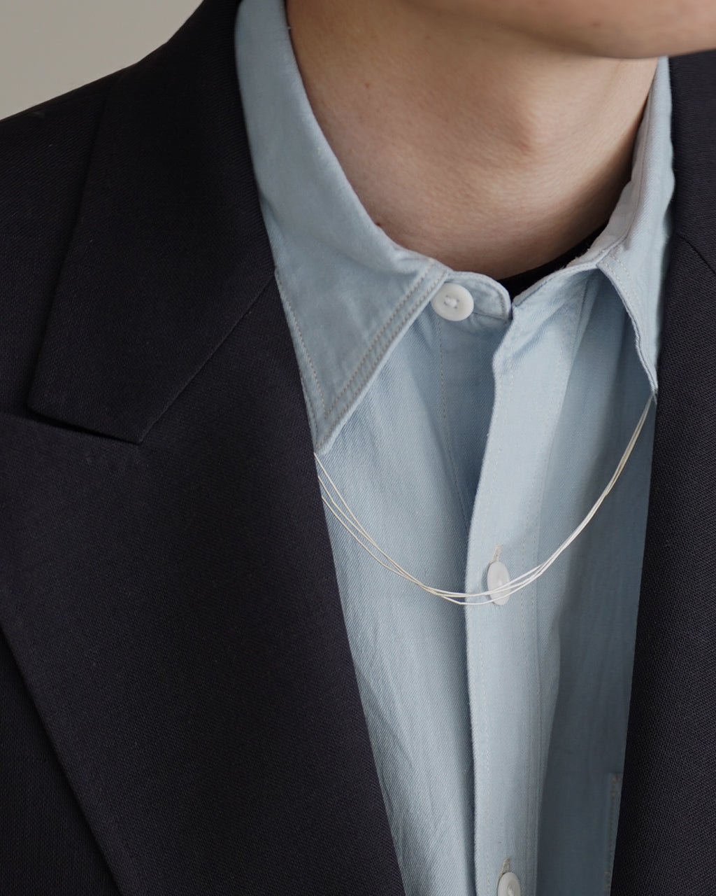 LIQUID SILVER JEWERLY NECKLACE 3st