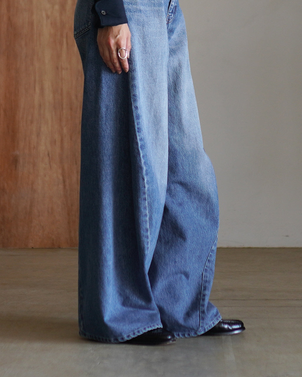 NEPLA. ネプラ 3Dカーブパンツ ヴィンテージウォッシュ レディース