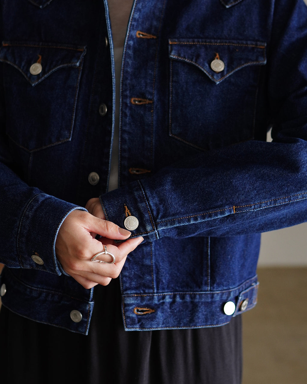 NEPLA. ネプラ ウェスタン デニムジャケット レディース 12.5oz