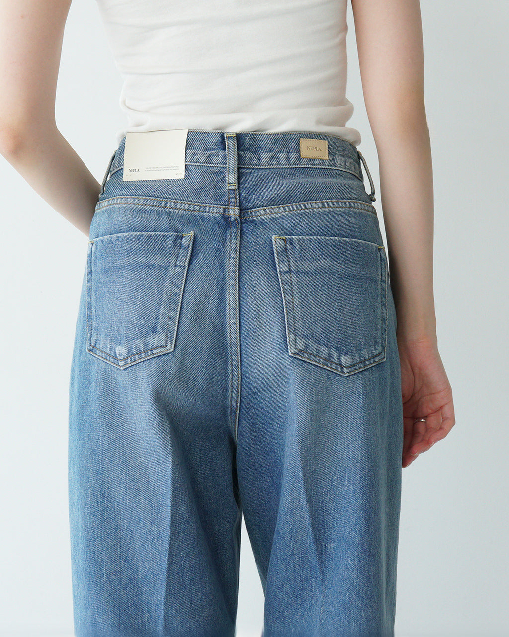 NEPLA. ネプラ ワイドパンツ クリーンビンテージ WIDE PANTS CLEAN VINTAGE ボトムス フルレングス  ストレート デニム ジーンズ WOWID-5S CLEAN VINTAGE【クーポン対象外】【送料無料】