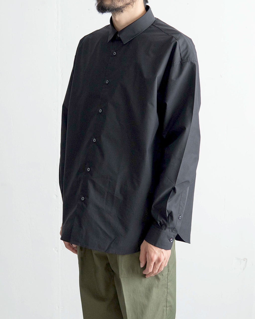 NEUTRALWORKS ニュートラルワークス ロングスリーブ スマート ブロード ボックス シャツ LONG SLEEVE SMART B