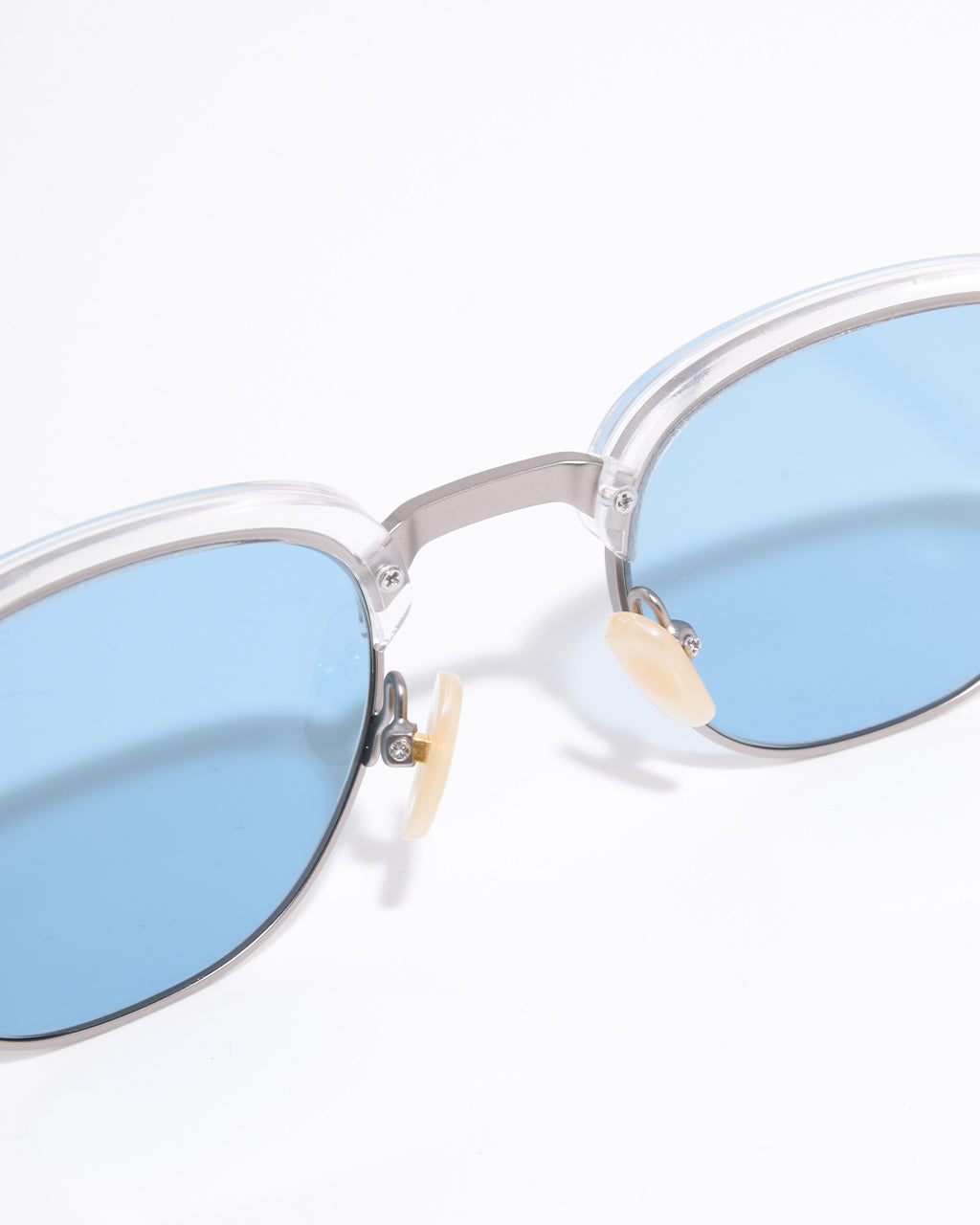 NEW. ニュー ヴィレッジ VILLAGE ブロー型 サングラス 眼鏡 めがね 伊達メガネ カラーレンズ  【送料無料】