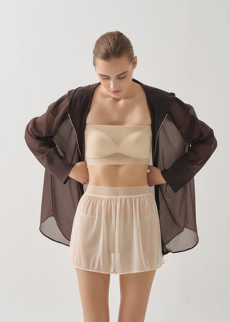 NICENICE MOMENT ナイスナイスモーメント MESH TUBE TOP メッシュ チューブトップ バンドゥー インナー ノンワイヤー NNM03-2403-101【クーポン対象外】