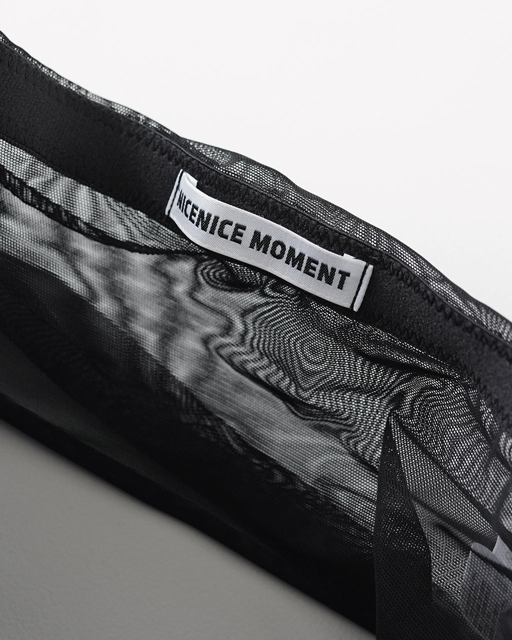 NICENICE MOMENT ナイスナイスモーメント MESH TUBE TOP メッシュ チューブトップ バンドゥー インナー ノンワイヤー NNM03-2403-101【クーポン対象外】