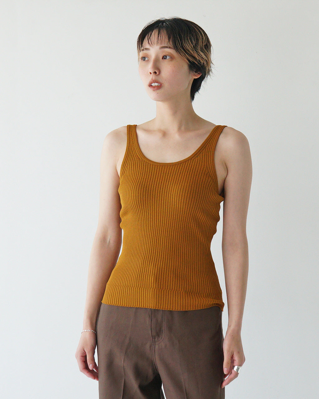NICENICE MOMENT ナイスナイスモーメント TANK TOP SHELL タンクトップ シェル インナー カップ付き ブラトップ NNM1-25S-021【送料無料】【クーポン対象外】