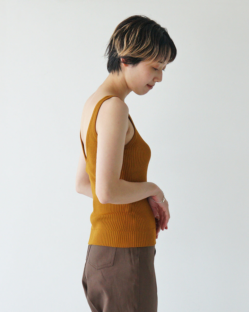 NICENICE MOMENT ナイスナイスモーメント TANK TOP SHELL タンクトップ シェル インナー カップ付き ブラトップ NNM1-25S-021【送料無料】【クーポン対象外】