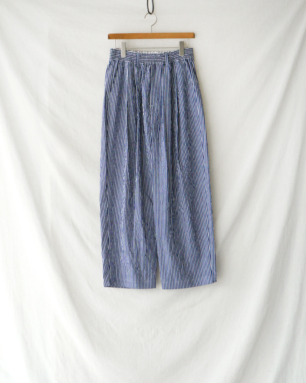 2 TUCK WIDE PANTS STRIPE HAKU-CC