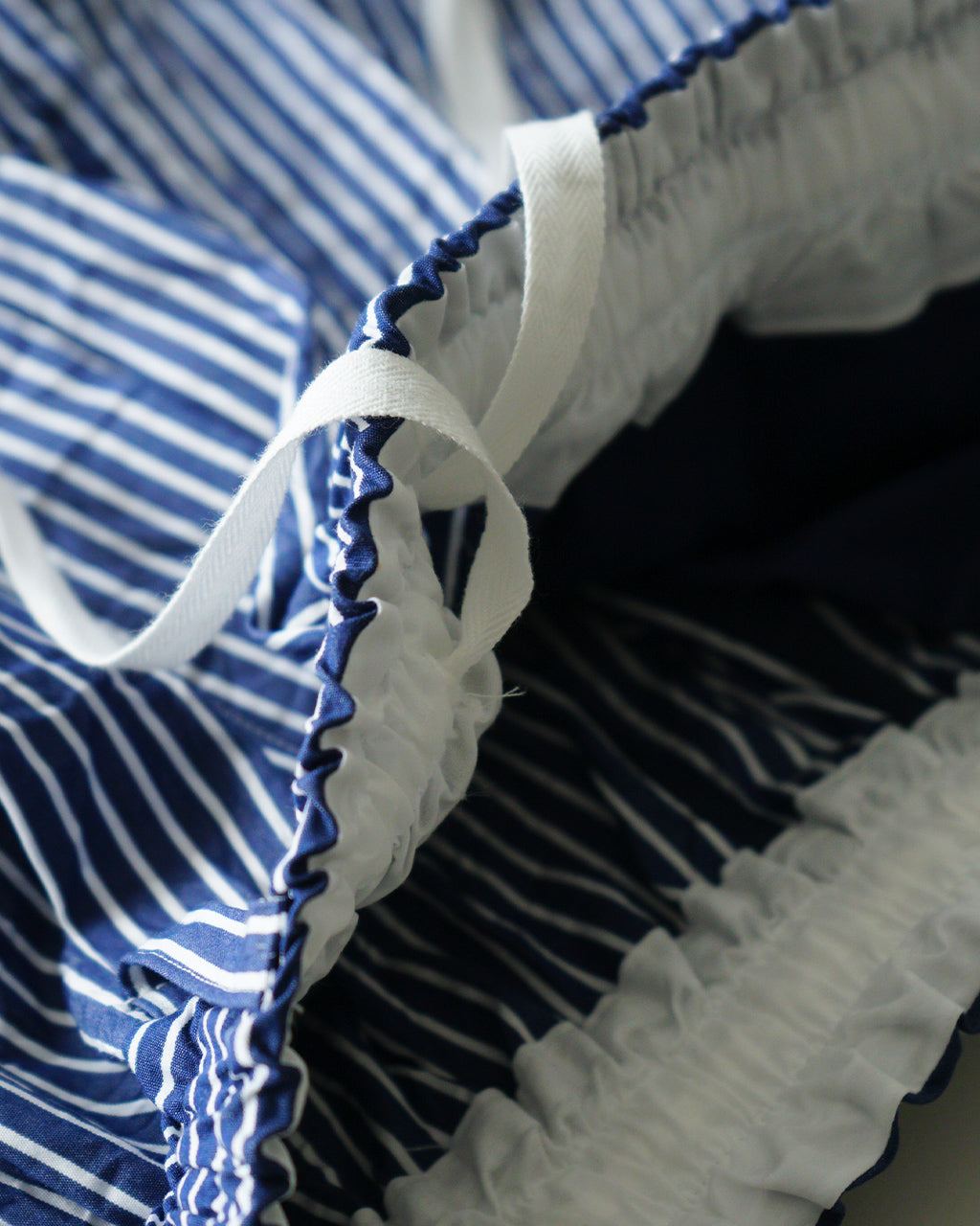 2 TUCK WIDE PANTS STRIPE HAKU-CC