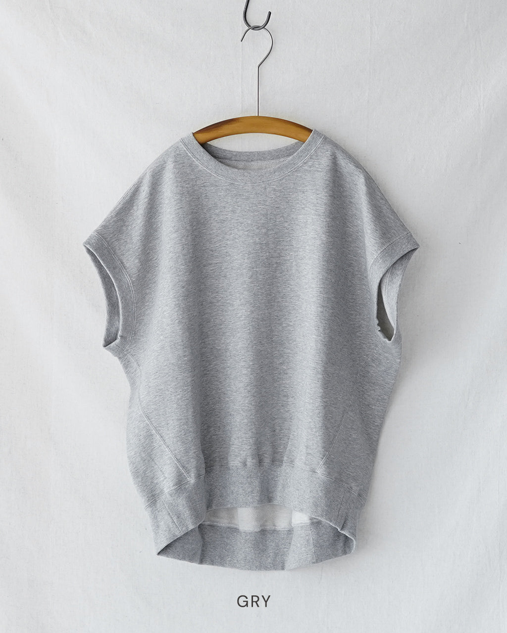 「DUO」 OVERSIZED SWEAT VEST【先行予約】【2026年4月下旬頃入荷予定】