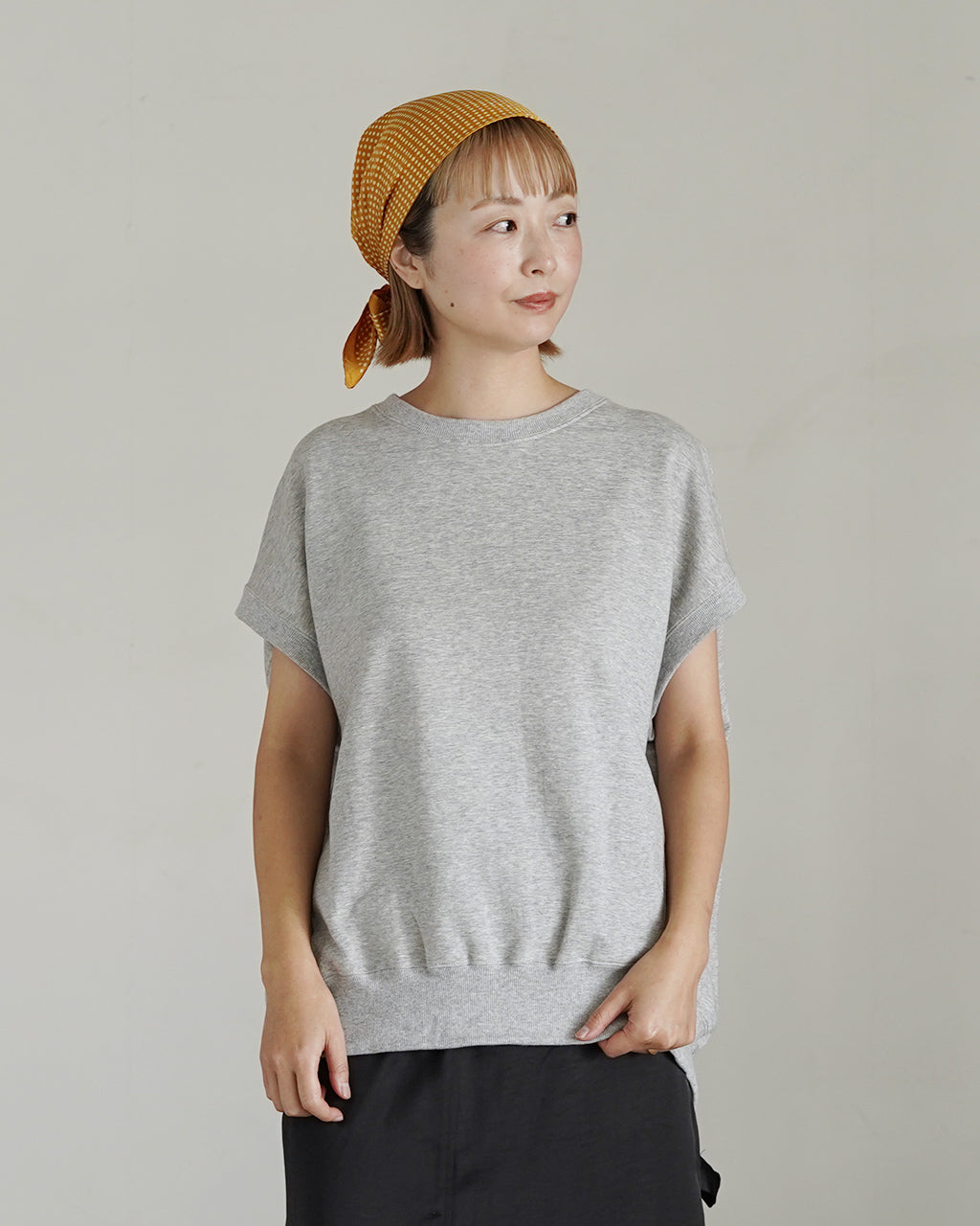 「DUO」 OVERSIZED SWEAT VEST【先行予約】【2026年4月下旬頃入荷予定】