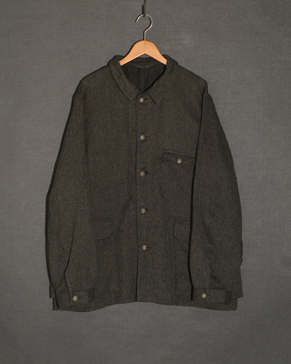 Nigel Cabourn ナイジェル・ケーボン フレンチワーク ジャケット ヘンプ FRENCH WORK JK HEMP レギュラーカラー 80490030001【送料無料】