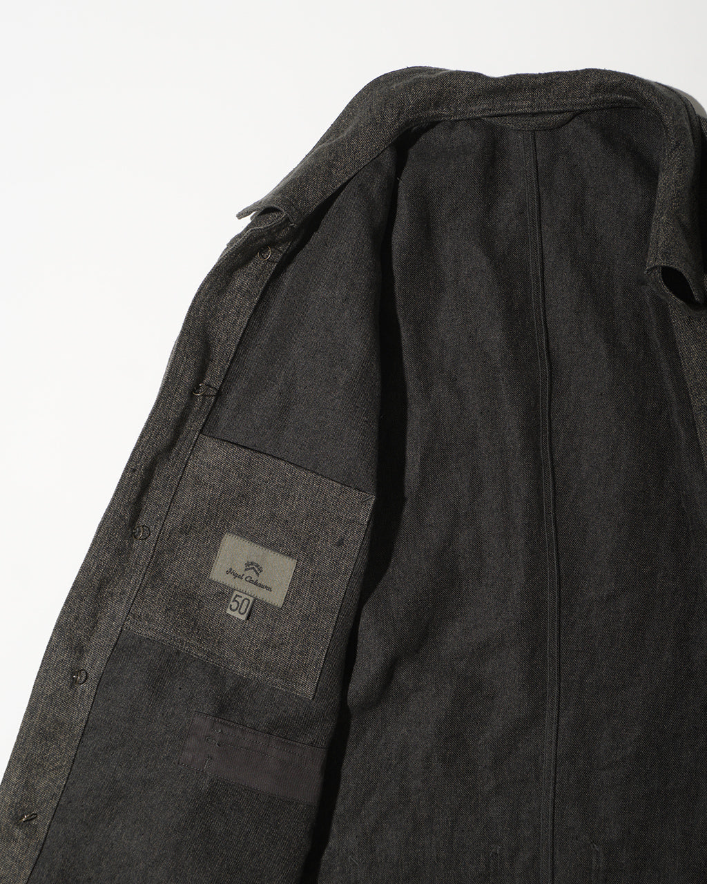 Nigel Cabourn ナイジェル・ケーボン フレンチワーク ジャケット ヘンプ FRENCH WORK JK HEMP レギュラーカラー 80490030001【送料無料】