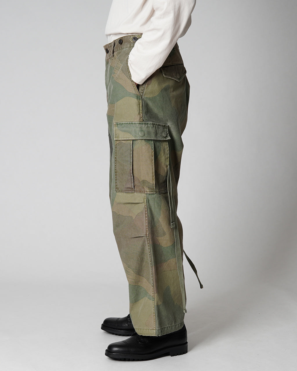 ナイジェル・ケーボン Nigel Cabourn アーミー カーゴ パンツ フェード カモフラージュ ARMY CARGO PANT FADE CAMO  ボトムス 80490050013【送料無料】