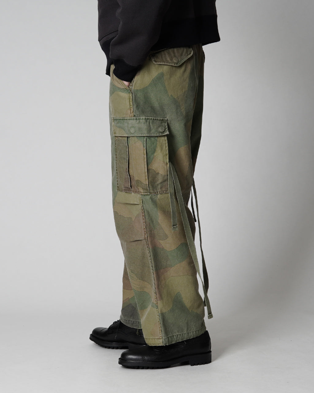 Nigel Cabourn ナイジェル・ケーボン アーミー カーゴ パンツ フェード カモフラージュ ARMY CARGO PANT FADE CAMO ボトムス 80490050013【送料無料】