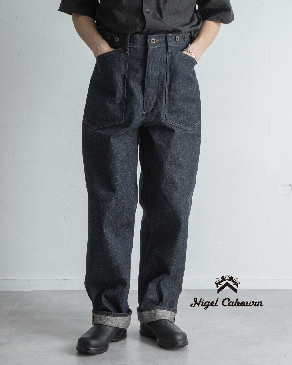 ＼早得24時間限定ポイント10倍／Nigel Cabourn ナイジェル・ケーボン デニム USアーミーデニム 30S US ARMY DENIM パンツ 80500050035【送料無料】